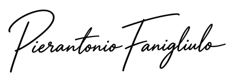 Firma di Pierantonio Fanigliulo